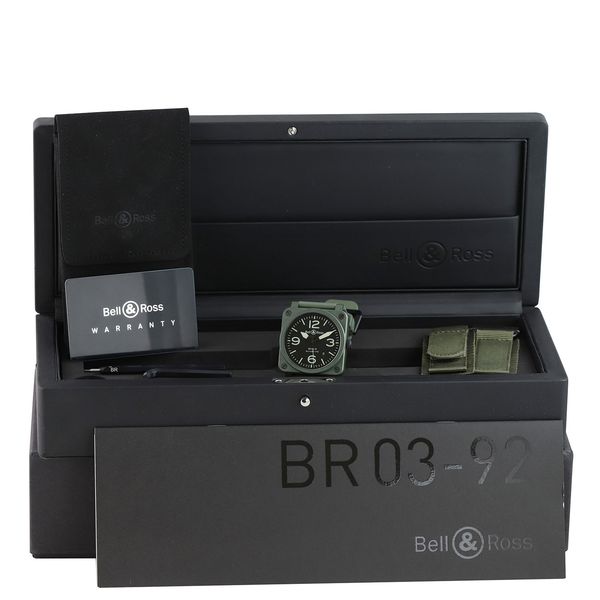 Bell and Ross BR03-92 BR0392-CER-BLP/SCR